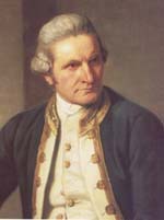 Captain James Cook portrait